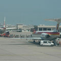 Die EC-EXF in Barcelona, im Hintergrund eine A320 der Iberia/Courtesy: Alexander Portas