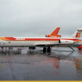 Die MD-87 EC-EXF, aufgenommen 1993 in Bilbao/Courtesy: Francisco Andreu