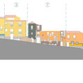 Alzado estado actual_Callejón del Vicario