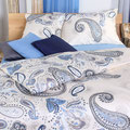 E / Paisley rblau bis Grösse 160x210cm
