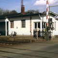 Stellwerk Rf und Bahnhof Haldern