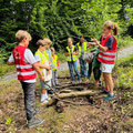 Spielen auf dem Waldxylophon, Block 1