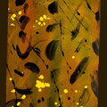 MOTIF JAPONAIS - Acrylique sur canevas - 15x25 - 