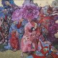 2011年独立展　「香華幻奏」　F130号　ミクストメディア