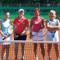 Damen 30/40/50: Beate Trapp/Tanja Eschmann (2. Platz, WSV) – Marlene Happek/Gaby Ries (1. Platz, TVA)