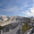 Facing east from Hafelekarspitze.