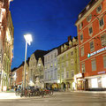 Sackstrasse art street from the Hauptplatz (main square).