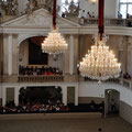 The Lipizzaner Riding School practicing in the Hofburg Palace.