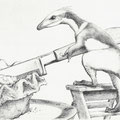 "C" cut it / 2021 / Ballpoint pen