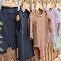 Baby Body Rippstrick Kurzarm Cozy Bedtime LÄSSIG