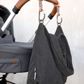 Kinderwagenhaken von LÄSSIG am Kinderwagen