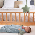 Baby im Schlafsack von LÄSSIG im Beistellbett