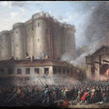 14 juillet 1789: prise de la Bastille ( la démolition de cette forteresse-prison à Paris marque la fin de l'arbitraire royal en matière judiciaire)