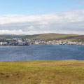 Blick von Bressay nach Lerwick