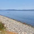 Am Strand von Lance Cove Beach