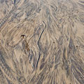 Am Strand von Kildonan. Zeichnung im Sand