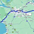 Von Ardrossan zum Flughafen Edinburgh