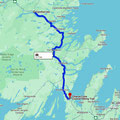 Start beim Motel 'Comfort Inn' in Gander -> Cove Beach