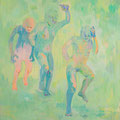 Wald master, oil on canvas , 130 × 100 cm, 2011