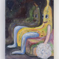 "Zuckerfleck" (シュガースポット)　41.5 × 32 cm, Oil on linen(麻布キャンバスに油絵具 ), 2023