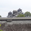 二の丸から望む熊本城