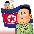 北朝鮮,イラスト