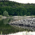 Aino-Astrid Gaedtke - Megaphone 2 - land art at river Elbe