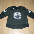 2019/20 - Leon Draisaitl - Edmonton Oilers - Canadian Armed Forces vs. Calgary Flames - Warm-Up Worn