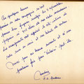 Extrait du Livre d'Or