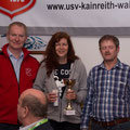 2. Platz und beste USV Dame Monika Fischer