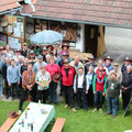 Ueber 30 USV Traktorfreunde besuchten das Museum der Familie Grath
