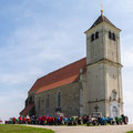 Schönes Foto vor der Wartberger Kirche