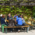 gemütliches Beisammensein beim Heurigen Bergmann