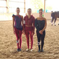 Einzel Junior - Sina Rückert, Maja Schmitt und Jana Galda