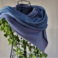 Wollschal BLAUTON