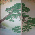 四曲屏風（部分）