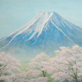 富士山（春）　　