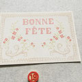 B19 carte postale "bonne fête" : 1€