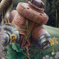 “The Flackl experience 2006” Acrylic on  board