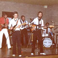 Johnny & The Rollers, Buurthuis Kalsdonk, Roosendaal 07-10-1978 vlnr: Martin Glaudemans - Rudi van Selst - André Kouwenberg - Peter Timmermans - Johan Damen