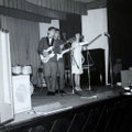 Marijke Hofland met The Hurricane Strings in Hotel De Kroon - Gennep 1962