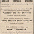 Anthony & his Skylarks: Echo van het Zuiden 9-7-1965
