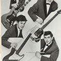 THE EXPLOSIONS 1964 boven vlnr: Gerard Houthuizen - Dirk Hanegraaff onder vlnr: Ron de Valk - Leo van Wouw