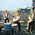 AART BROUWER with JOHNNY & HIS CELLAR ROCKERS (oktober 1963) vlnr: Wilfred Arends - Paul Hubert - Sidney Wachtel - Jan Akkerman - Aart Brouwer