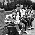 JOHNNY & HIS CELLAR ROCKERS (1962) vlnr: Cocky Akkerman - Jan Akkerman - Cor Engelsma - Pierre v.d. Linden - Jan Burgers - Hans Kuyt