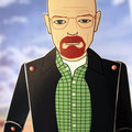 Mi homenaje a la serie "Breaking bad", este es Walter White / Heisenberg, interpretado maravillosamente por Bryan Cranston.