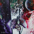 acryl op doek 20 x 20, verkocht