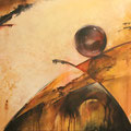 Abstract - 2017 - acryl op doek 165 x 60 - verkocht