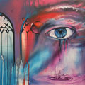 "Tears in Heaven" - 2015 - acryl op doek 90 x 70