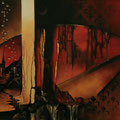 "Stream of Lite" - acryl op doek 165 x 60 - verkocht